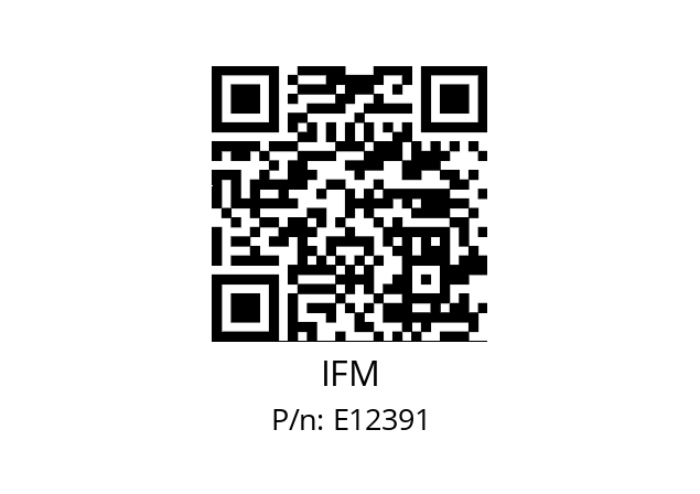   IFM E12391