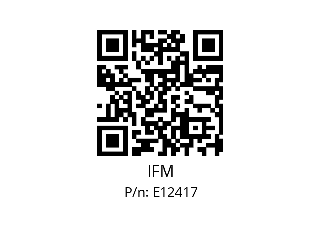   IFM E12417