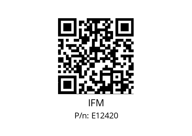   IFM E12420