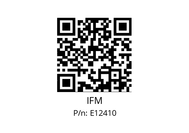   IFM E12410