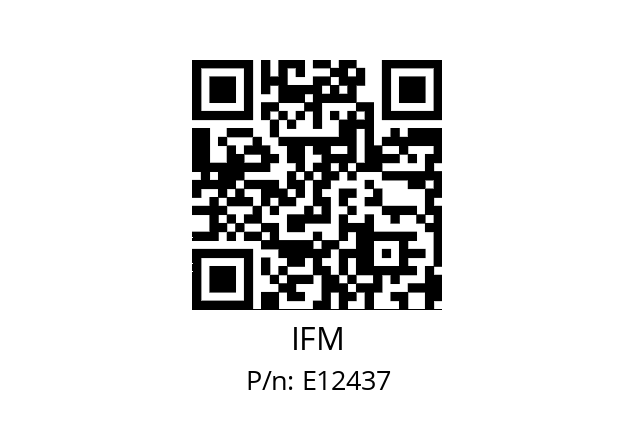   IFM E12437