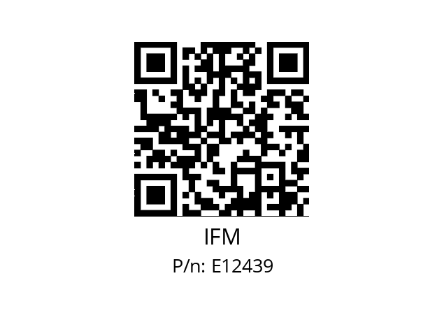   IFM E12439