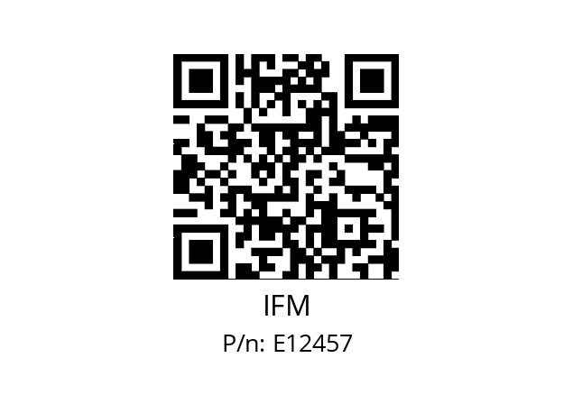   IFM E12457