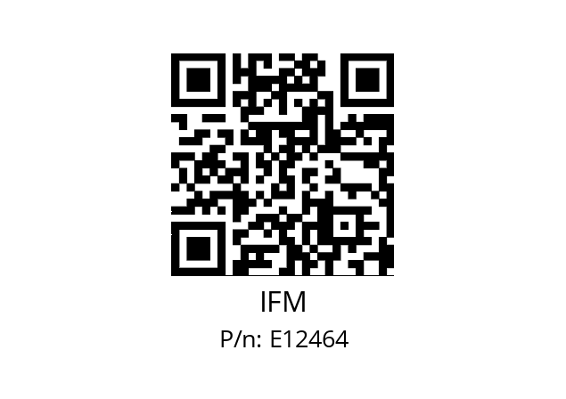   IFM E12464