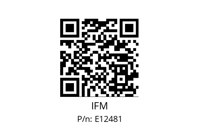   IFM E12481