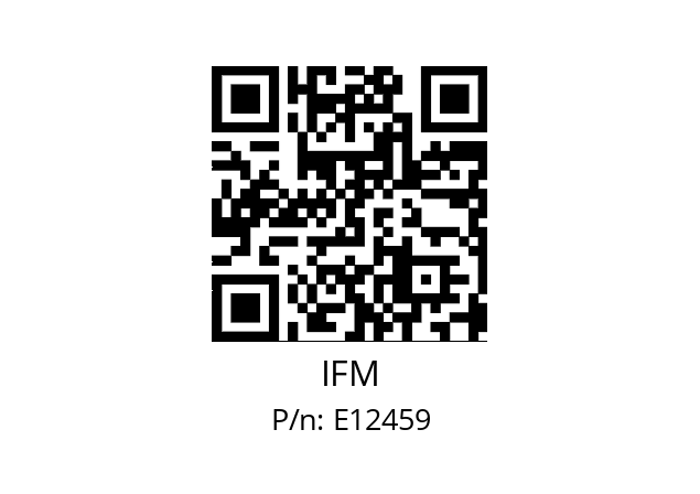   IFM E12459