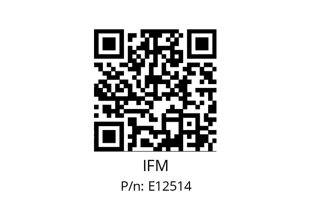   IFM E12514