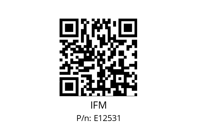   IFM E12531