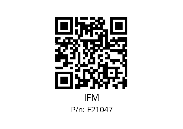   IFM E21047