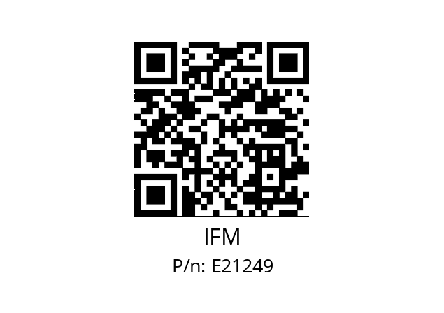   IFM E21249