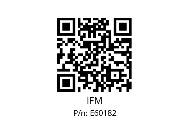   IFM E60182