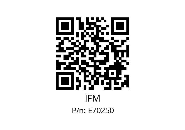   IFM E70250