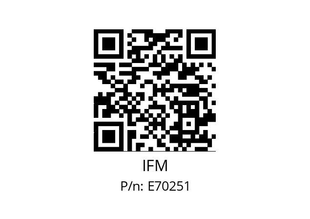   IFM E70251