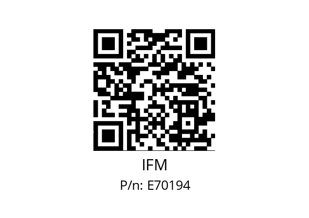   IFM E70194