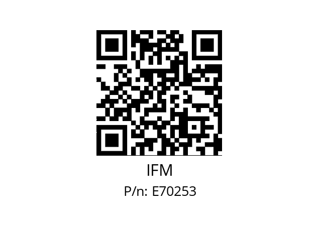   IFM E70253