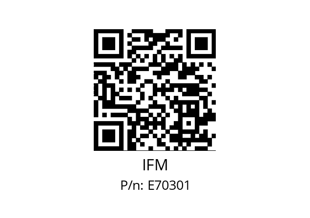   IFM E70301