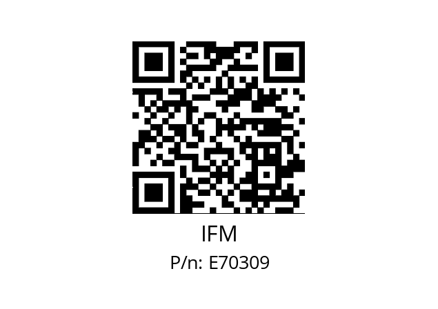   IFM E70309