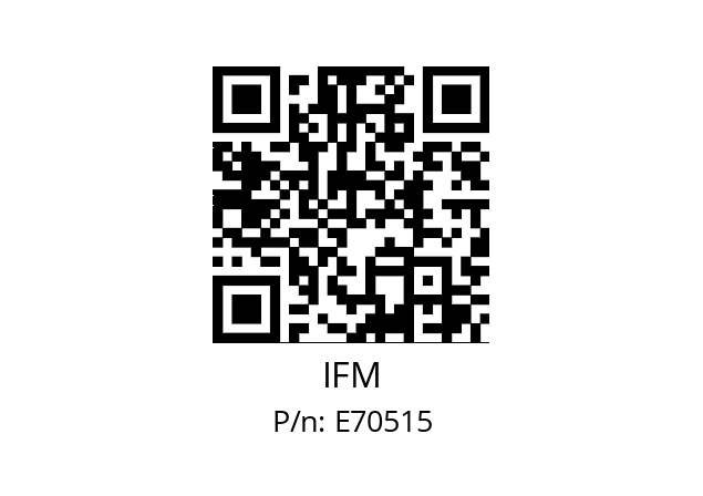   IFM E70515