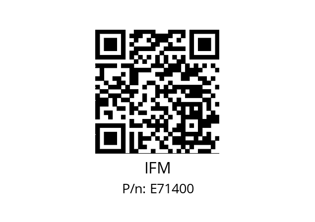   IFM E71400