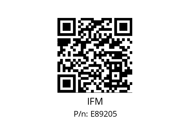   IFM E89205