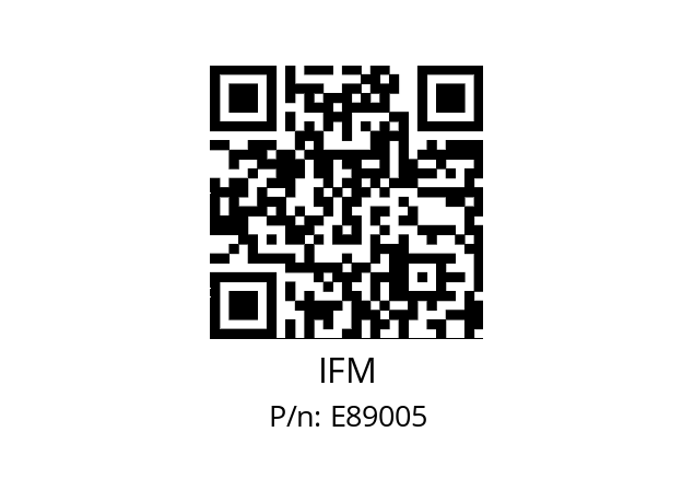   IFM E89005