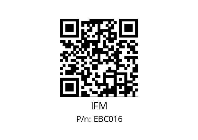   IFM EBC016