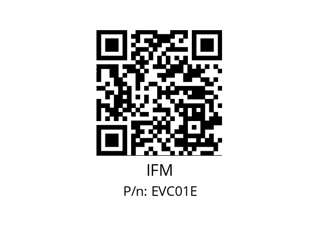   IFM EVC01E