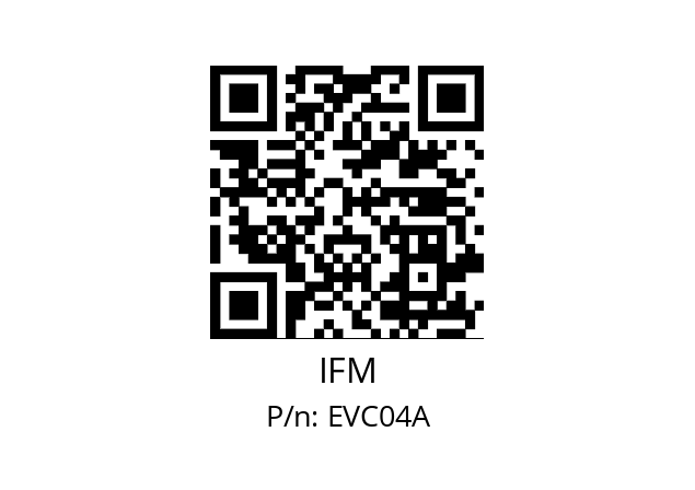   IFM EVC04A