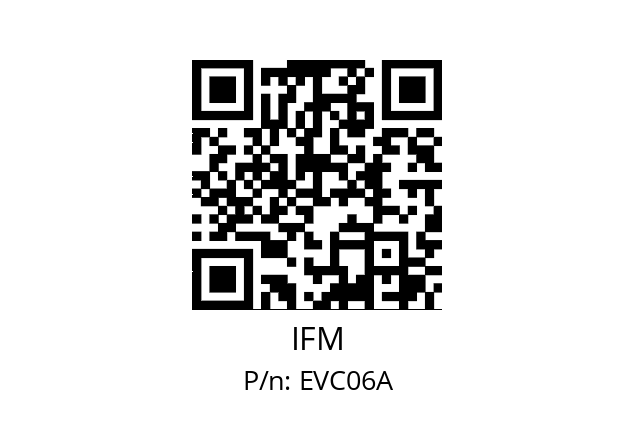   IFM EVC06A