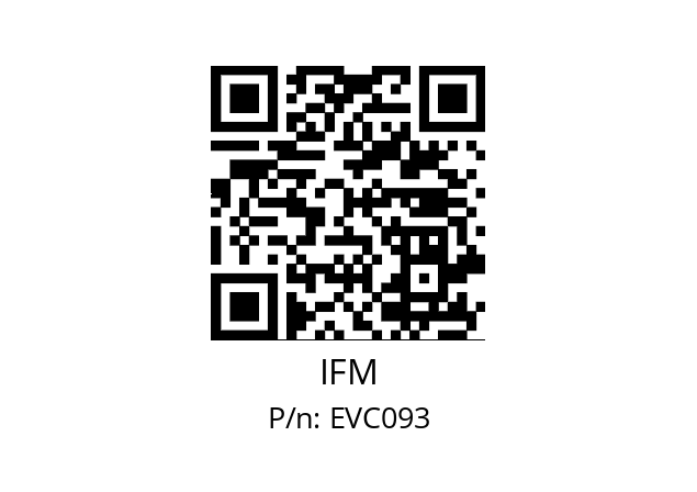   IFM EVC093