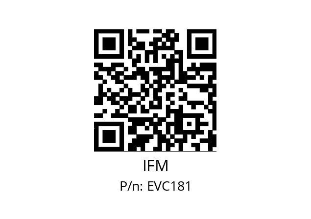   IFM EVC181