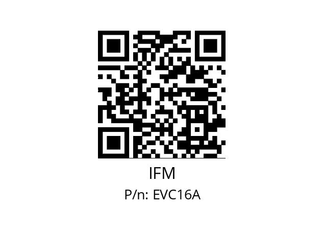   IFM EVC16A