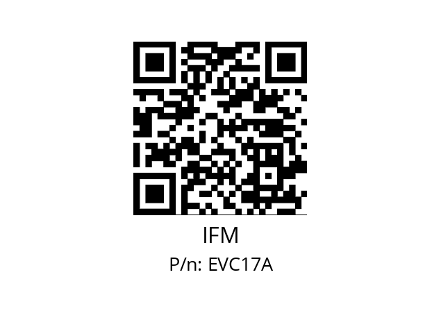   IFM EVC17A