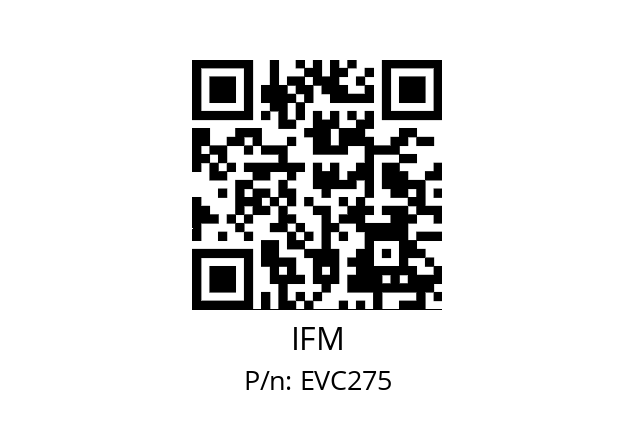   IFM EVC275