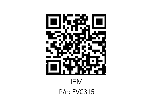   IFM EVC315