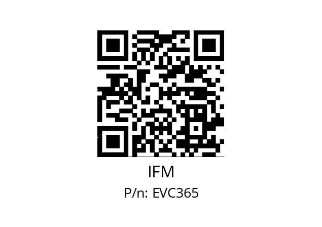   IFM EVC365