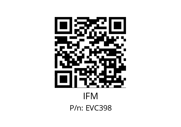   IFM EVC398