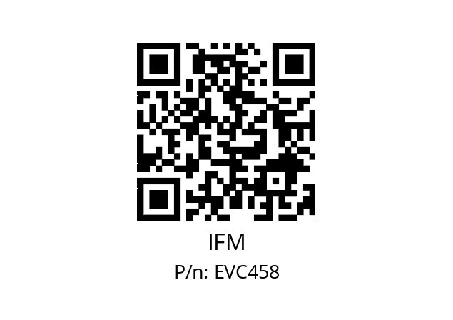   IFM EVC458