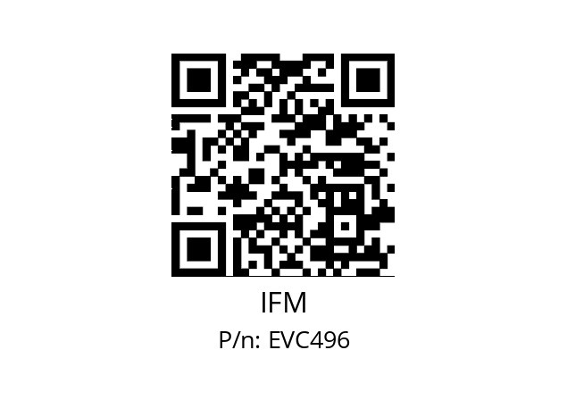   IFM EVC496