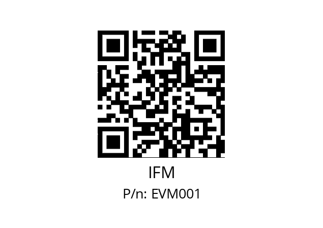   IFM EVM001