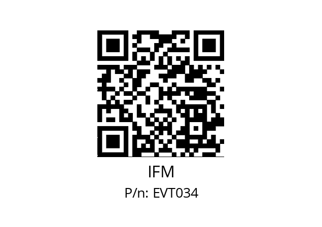   IFM EVT034