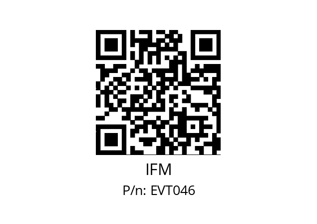   IFM EVT046