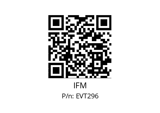   IFM EVT296