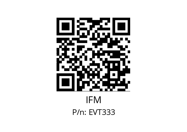   IFM EVT333