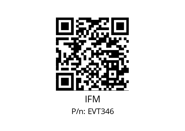   IFM EVT346