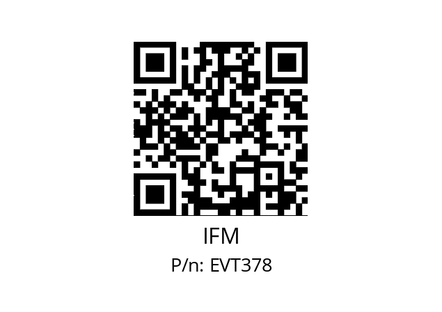   IFM EVT378