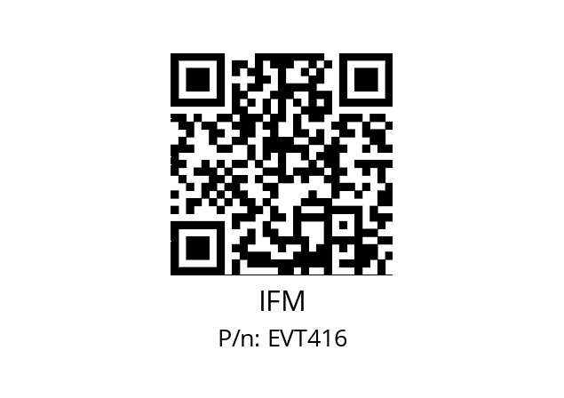   IFM EVT416