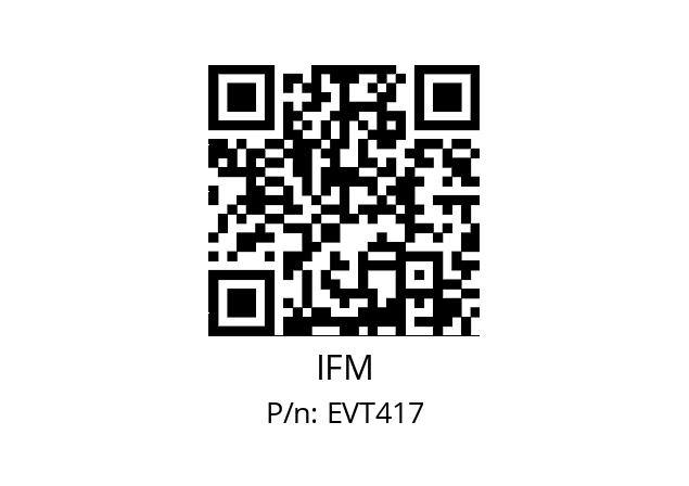   IFM EVT417