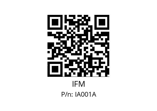   IFM IA001A