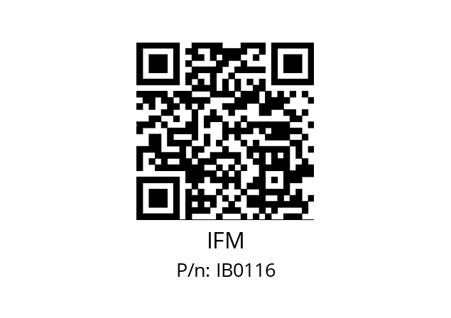   IFM IB0116